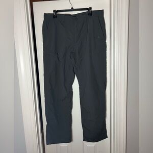 The North Face Pants Mens 36x31 Cargo Gray Hiking Nylon Horizon Straight Casual